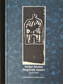 Fliegende Wesen - Ausstellung mit Sabine Kunz und Lesung mit Holger Benkel im November 2019 im Künstlerhaus Goldener Pflug Halle Saale - Klassische Moderne 1919-2019 - 