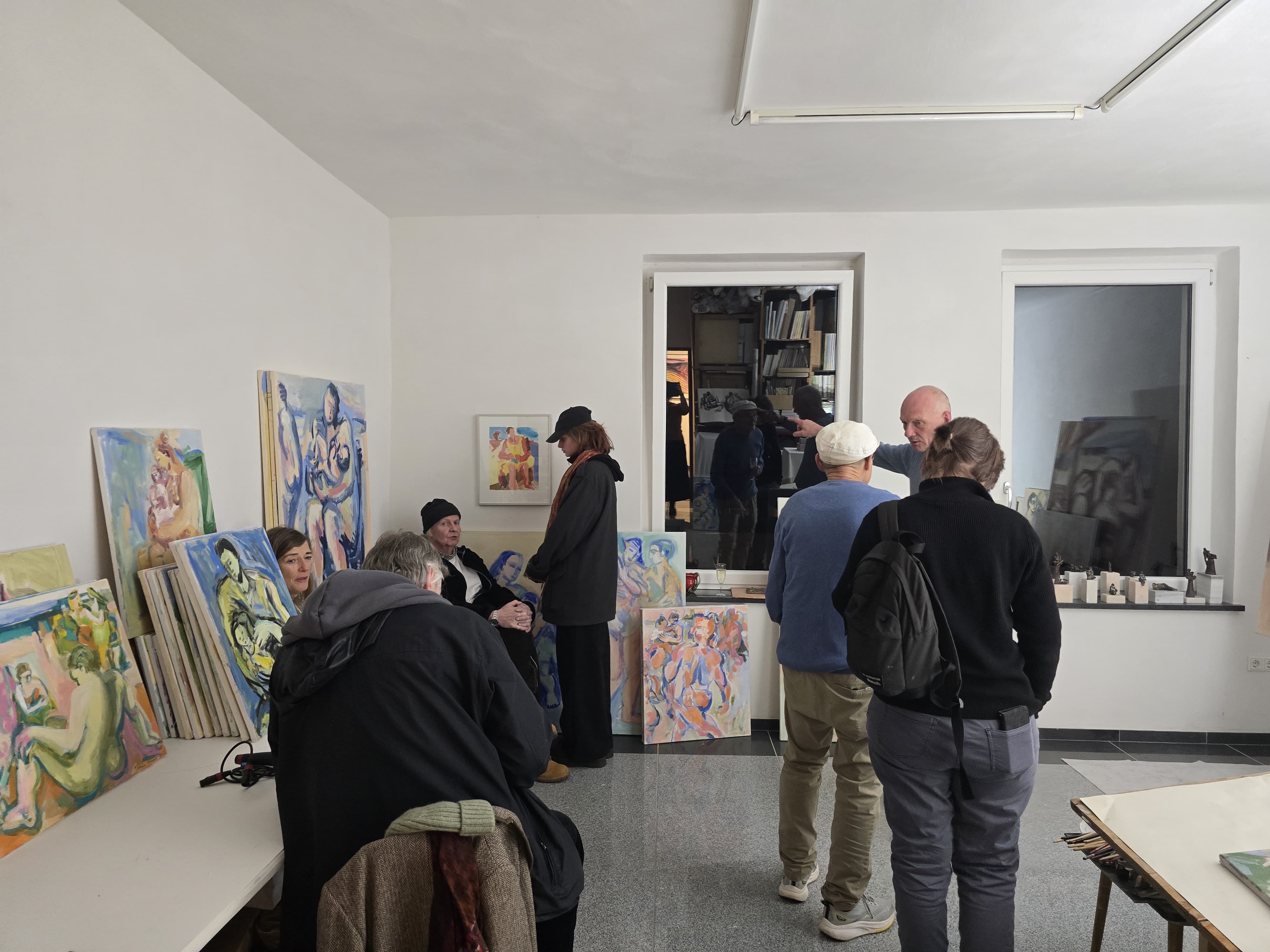 Finissage zur Langen Nacht der Galerien am 30.11.2025 in Radewell, Halle (Saale)